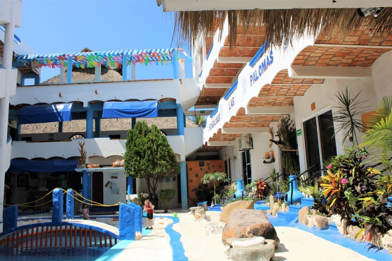 Bungalows Las Palomas Rincon de Guayabitos Dış mekan fotoğraf